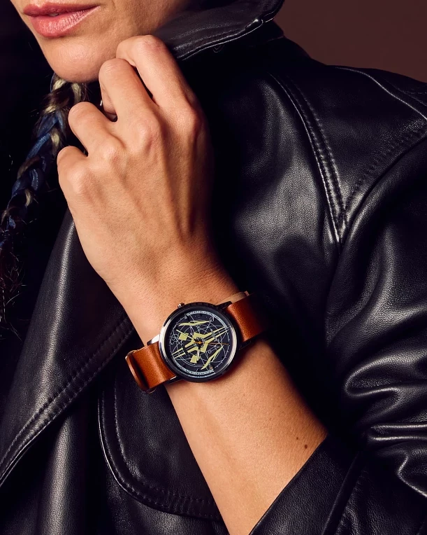 Ahsoka Tano Blue Dial Leather Strap BJ6508-02W | CITIZEN